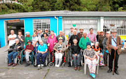 Foto | Argemiro Idárraga | LA PATRIA     La Fundación Guadalupe, ubicada en el barrio La Sultana, de Manizales, celebró a los ad