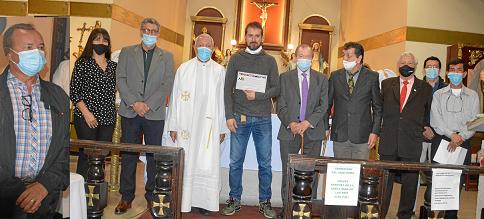 Foto|Lector|LA PATRIA En el Templo “El Divino Maestro” de Pereira, el Padre Nelson Giraldo Mejía ofició una Misa de Novenario po