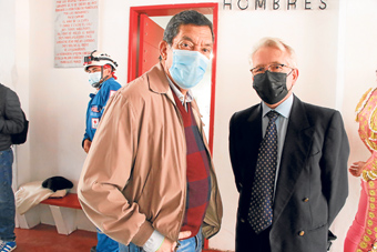 Fotos | Darío Augusto Cardona | LA PATRIA    Enrique Calvo el Cali y Rodrigo Arias el Monaguillo.