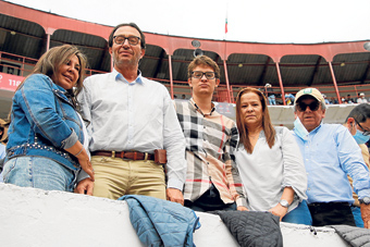 Diana Osorio Duque, Juan Carlos Moreno Quintero, David Valencia Luna, Gladis Luna Hernández y Jorge Hernán Osorio Duque.