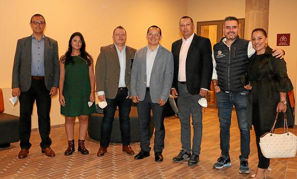 Luis Fernando Sánchez Jaramillo, docente Universidad de Caldas; Jenny Lozada Castellanos docente Universidad de Caldas, José Fer