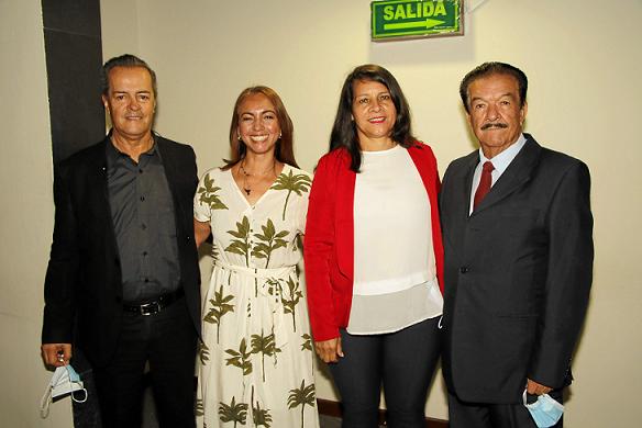 Yesid López, Lina López, María Doris García Giraldo y Islen Ramírez.