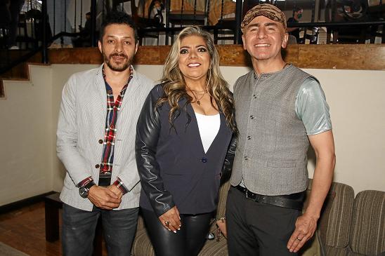 Fotos | Dario Augusto Cardona S | LA PATRIA  Pedro Serna Gallego, Dora Inés Grisales Gallo y Juan Carlos Unda Rocha.  