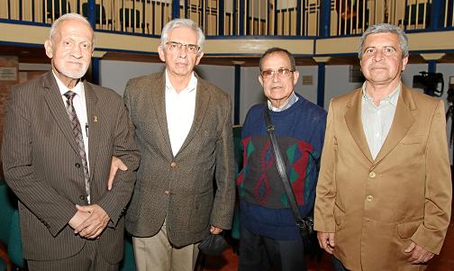 Fotos|Agemiro Idárraga|LA PATRIA    Óscar Gaviria Valencia, José Germán Hoyos Salazar, Javier Sánchez Carmona y Jaime Alfonso Os