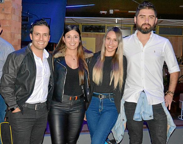 Andrés Felipe Ramírez, Lina María Ramírez, Jessica Cortés y Juan David Cuervo.