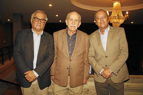 Darío Gomez, Jairo Quintero y Augusto Londoño
