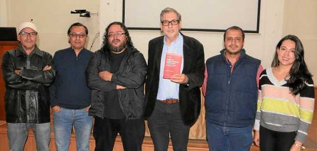 Carlos Alberto Agudelo Agudelo, Raúl Jaramillo, José Fernando Ospina Carmona, el escritor Juan Manuel Jaramillo Uribe, Leonardo 