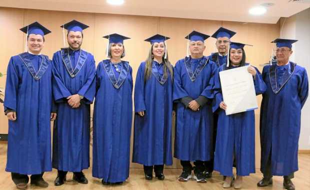 Nelson Ceballos Aguirre, director del doctorado en Ciencias Agrarias; Gonzalo Taborda Ocampo, vicerrector de investigaciones y p