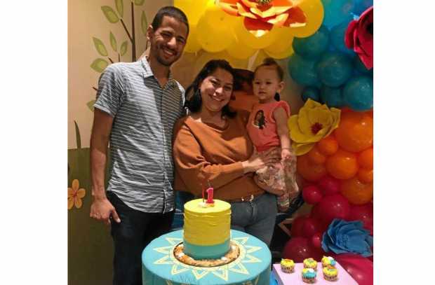 Foto / Cortesía / LA PATRIA     Tatiana Milano Franco celebró su primer año de vida, el pasado 5 de junio, en una zona de juegos