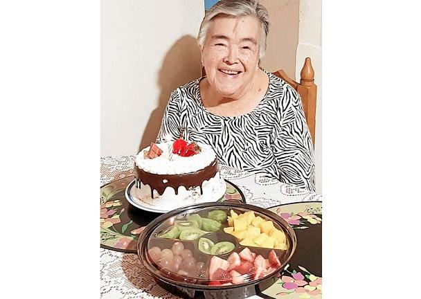 Celmira González López llegó a los 90 años. Su familia se reunirá con ella el próximo 19 de marzo para conmemorar su cumpleaños 