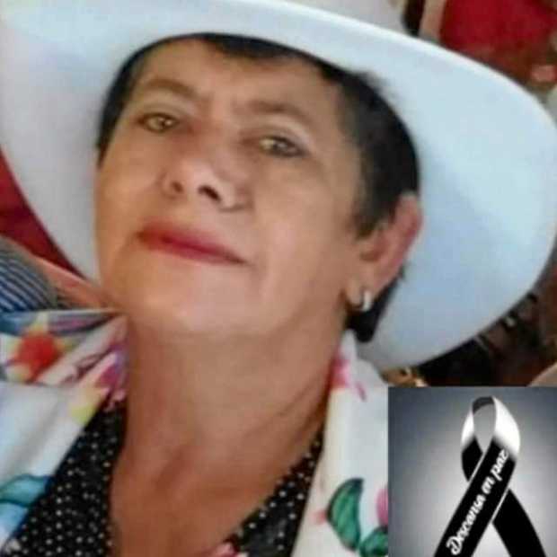 Luzdary Rincón falleció en Bogotá y sus exequias se realizaron en Manzanares. Fue madre comunitaria y los niños y jóvenes que cu