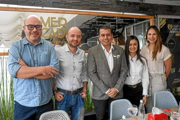 Foto | Cortesía | LA PATRIA Fenalco se unió a la celebración de los 10 años de Sushi Fusión en un almuerzo, en la imagen: Mauric