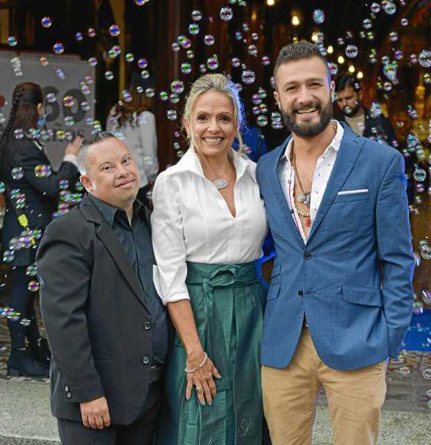 Juan David Jaramillo, Adriana Arango Gómez y Óscar Salazar.