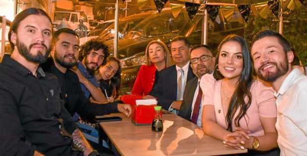 Alejandro Londoño, Andrés Ospina, Juan David Cardona, Ximena Botero, Lucrecia Rodríguez, Duguverth Cardona, Herman Cardona, Jenn