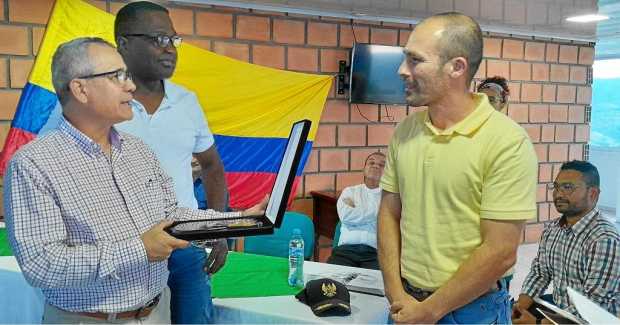 Foto | Albeiro Rudas | LA PATRIA    Un grupo representativo de Veteranos y Reservistas de la Fuerza Pública del Eje Cafetero, qu