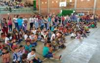 Carnaval navideño Foto | Jhon Jairo Herrera | LA PATRIA La Merced. Alrededor de 180 niños se congregaron en el Coliseo para cele