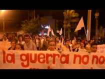 Marcha de antorchas en Manizales