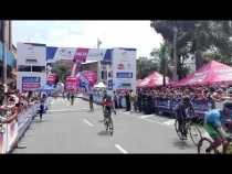 Jaime Castañeda, ganador de la 9 etapa del Clásico RCN en Bello (Antioquia)