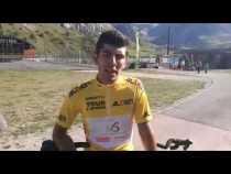 Jhon Ánderson Rodríguez, líder del Tour del Porvenir en Francia