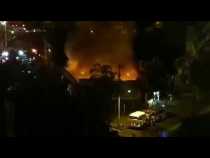 Incendio por la Circunvalar de Pereira