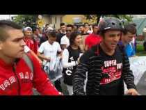 Protestan estudiantes de la U. de Caldas