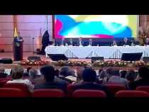 Juan Manuel Santos llegó a Manizales para la clausura del Encuentro de la Jurisdicción Ordinaria