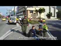 Así se movilizaron esta mañana algunas personas en el Día sin Carro