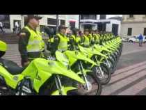Entregan 30 motos a la Policía de Caldas