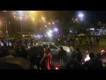 Marcha estudiantil de la Unal paralizó la Panamericana