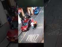 Un carro se desengranó y arrolló a un motociclista en Anserma