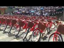 Alcaldía entregó 700 bicicletas a estudiantes de colegios públicos