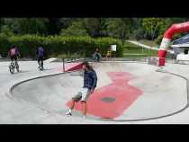 En el Skate Park del Bosque Popular también tuvieron su Independencia