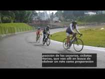 Pista de ciclismo de la Universidad de Caldas quedó como nueva