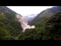 Implosión del puente Chirajara