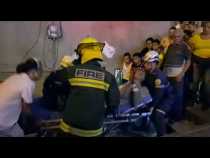 Explosión de pipeta de gas en barrio El Carmen.