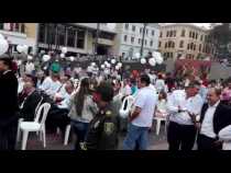 En la Plaza de Bolívar de Manizales esperan anuncio del fin del conflicto