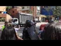 Disturbios en Bogotá por regreso de corridas de toros a la Santamaría