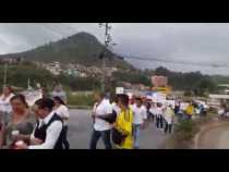 Protesta de comerciantes de Villamaría