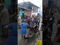 Entre los vecinos ayudaron a frenar el incendio en Arma (Aguadas)