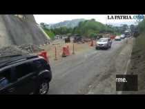 Avance en las obras de la variante La Paz en Chinchiná