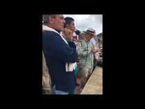 Álvaro Uribe en Anserma