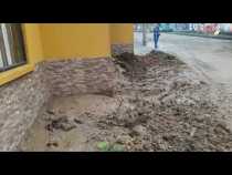 Ruptura de tubo provocó derrumbe en San Jorge