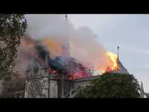 EFE: Incendio en Notre Dame