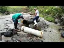 Daño en acueducto de Villamaría
