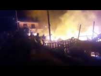 Incendio en Belalcázar deja 5 casas afectadas