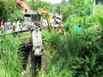 Vehículo terminó en la quebrada Cauya (Anserma)