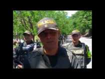 Reporte de la Policía sobre el cierre de la vía en La Felisa