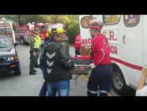 Seis adultos mayores heridos en accidente de tránsito