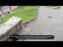 Estado de la Plaza de Bolívar de Manizales