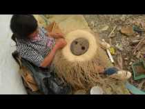 Así se convierte la iraca en sombrero aguadeño